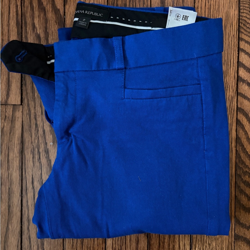 Banana Republic Royal Blue Sloan Pants